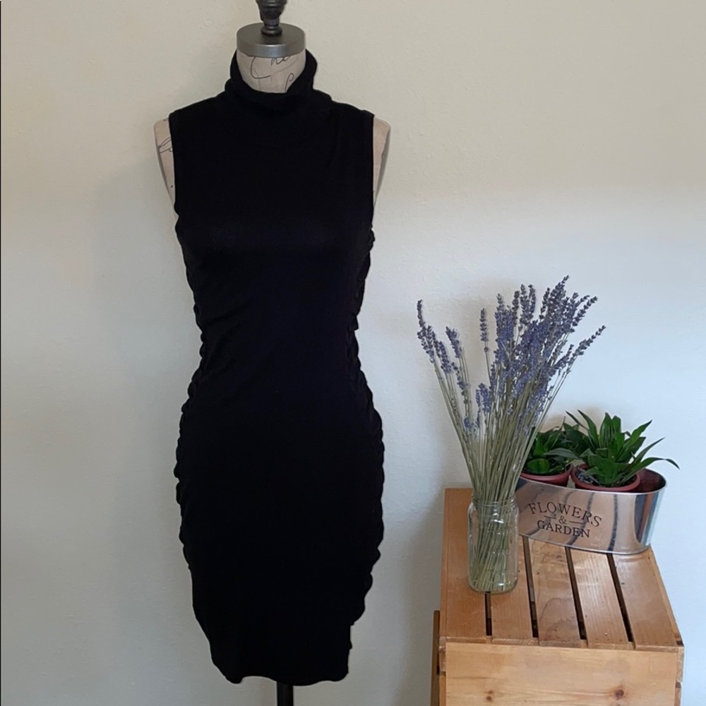 Calvin Klein turtleneck sweater dress sz S